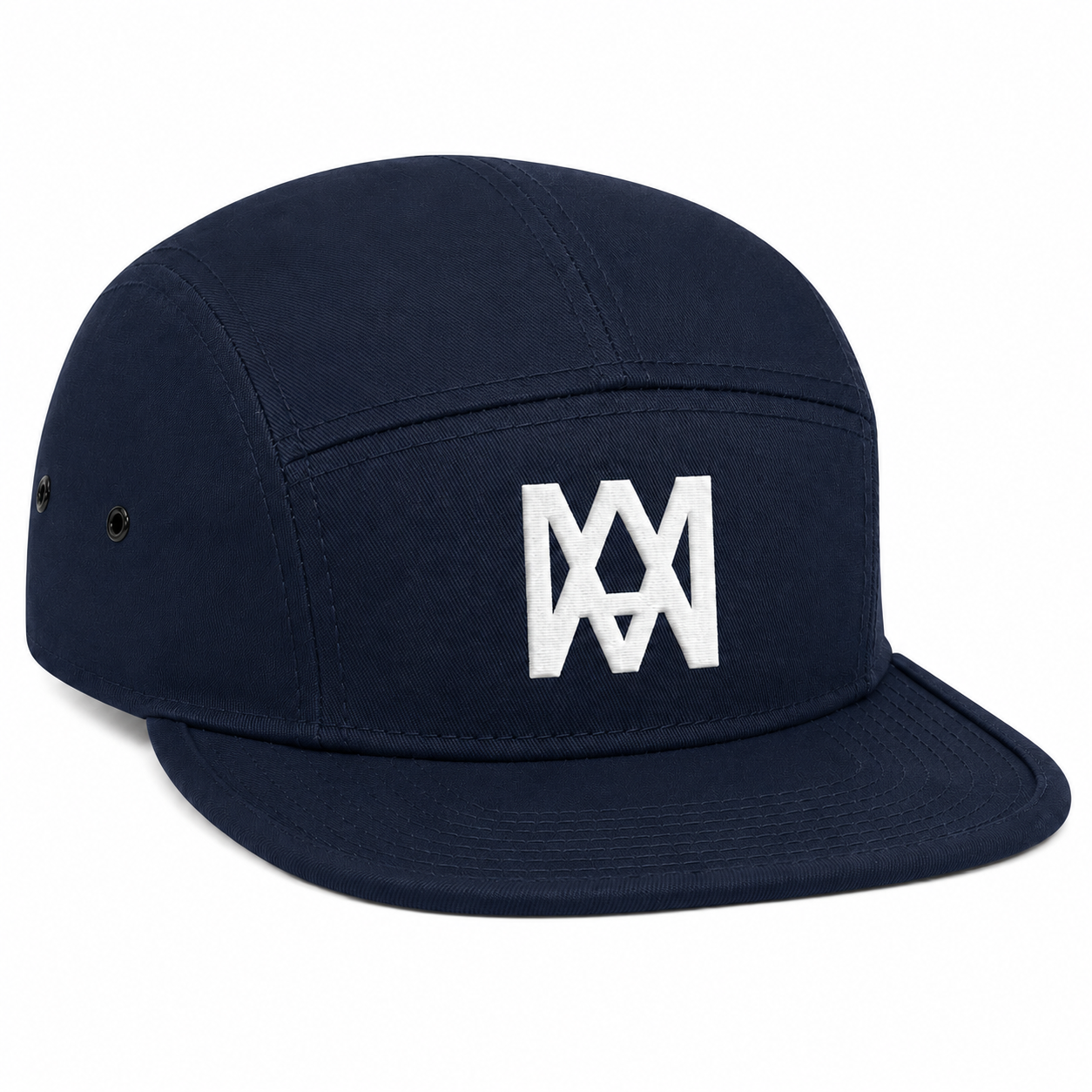 Navy Adjustable Low Profile Dad Hat | Unstructured Curved Brim Baseball Cap
