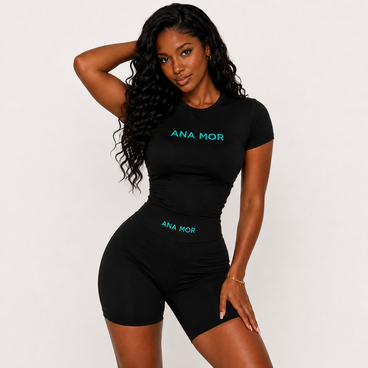 Women's 2-Piece Seamless Yoga Set - High-Waist Leggings/Shorts and Sports Bra for Workout, Gym, and Activewear